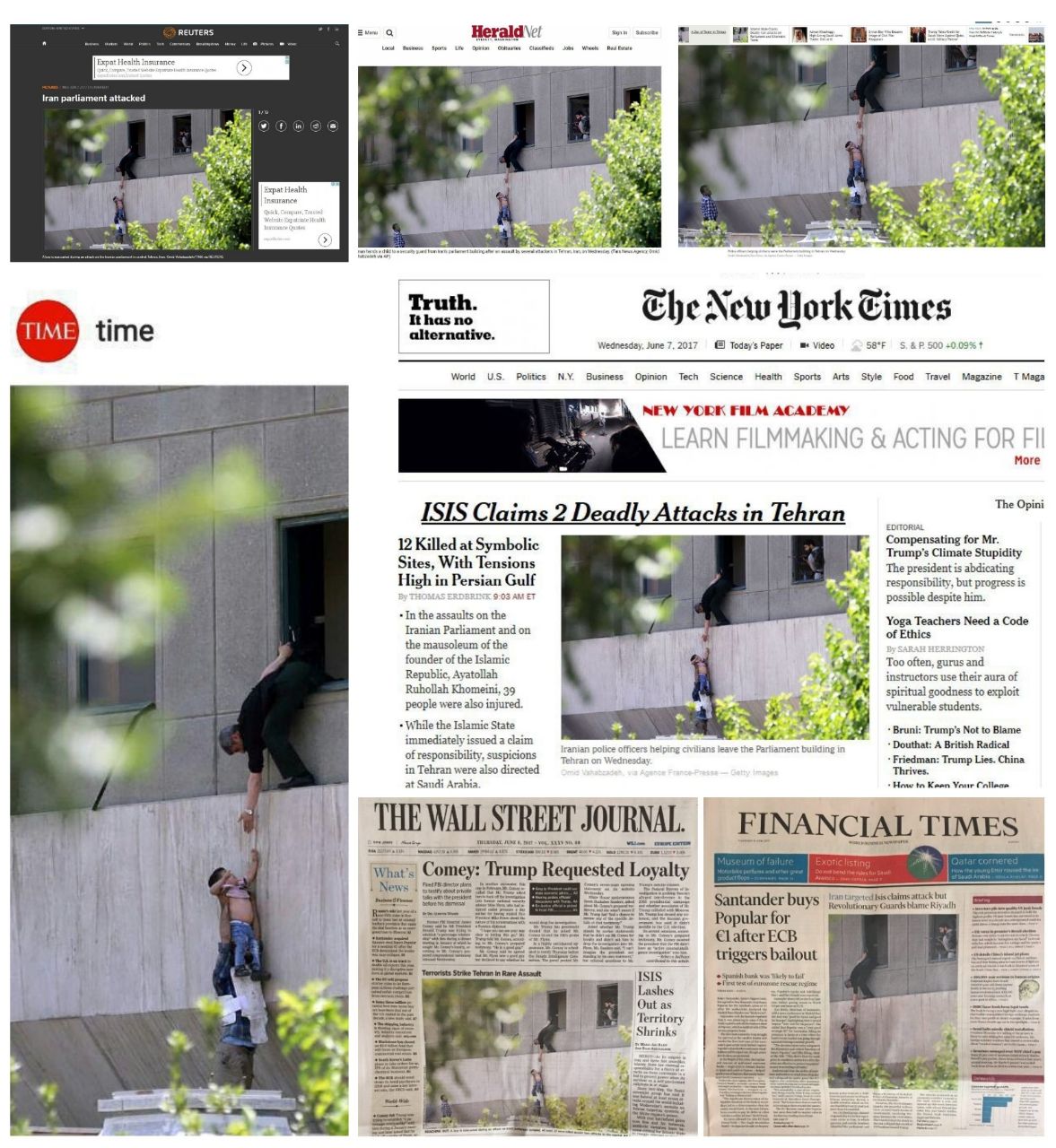 حادثه تروریستی تهران