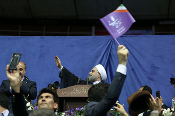 نتایج انتخابات 96 / حسن روحانی پیروز انتخابات شد