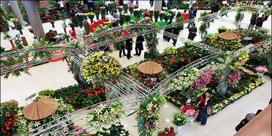 تصاویری دیدنی از هجدهمین نمایشگاه گل و گیاه تهران