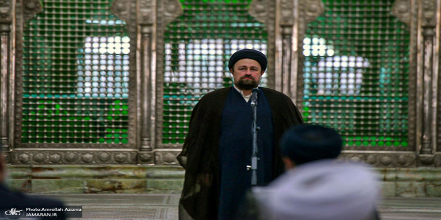 سید حسن خمینی: جامعه ما از سختی هایی رنج می برد / با توکل به خدا و مدیریت بالا دشمنی‌ها را از بین ببریم