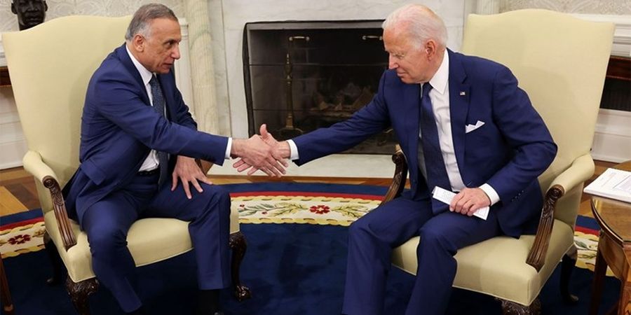 بایدن و الکاظمی در عربستان دیدار کردند