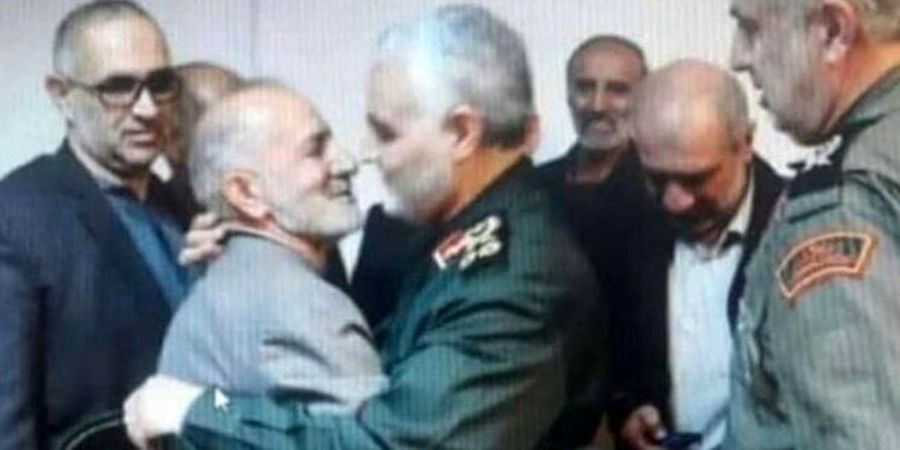 سردار معروف سپاه درگذشت+عکس درکنار سردار سلیمانی
