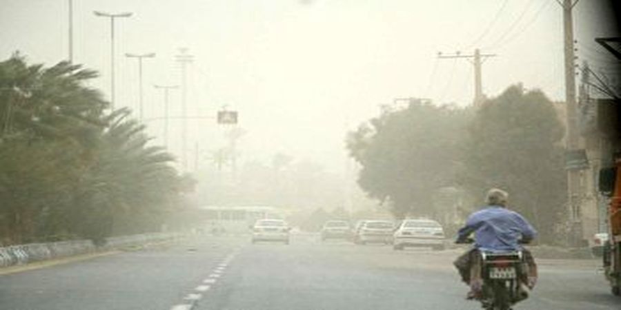 لحظه وقوع طوفان نمک در تبریز + فیلم