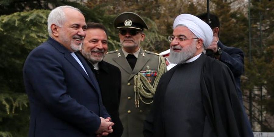 کنایه معنادار رئیسی به روحانی و ظریف