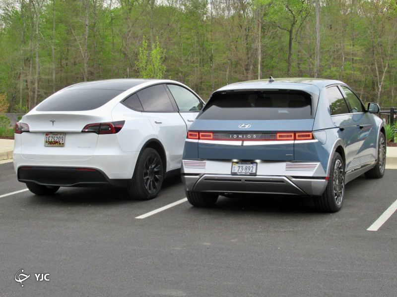 هیوندای آیونیک ۵ مدل ۲۰۲۲ در مقابل تسلا مدل Y ۲۰۲۲
