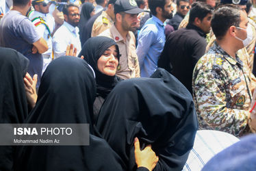 تصاویر مراسم تشییع پیکر شهدای ناوچه کنارک 7