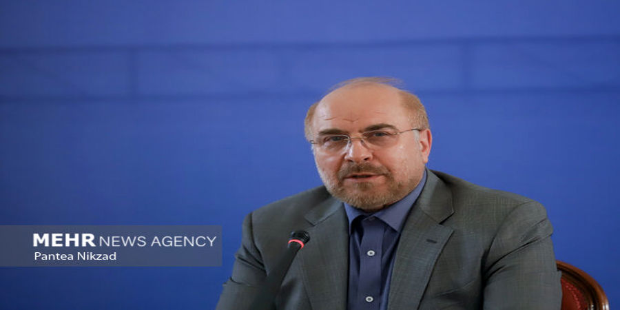 دلجویی قالیباف از خانواده های شهدای حادثه مراسم تشییع شهید سلیمانی