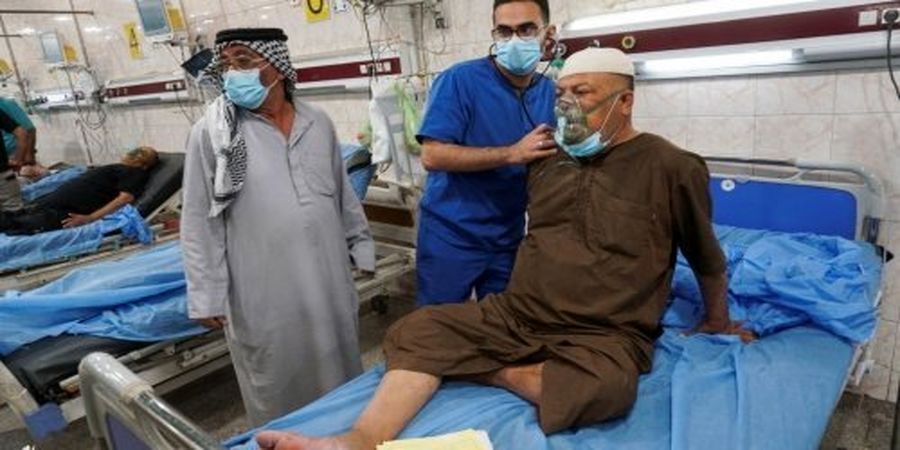 طوفان شن 500 نفر را راهی بیمارستان کرد