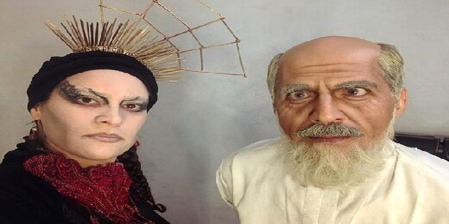 تصویری جالب از ملاقات خاتون و کریم شیره‌ای!