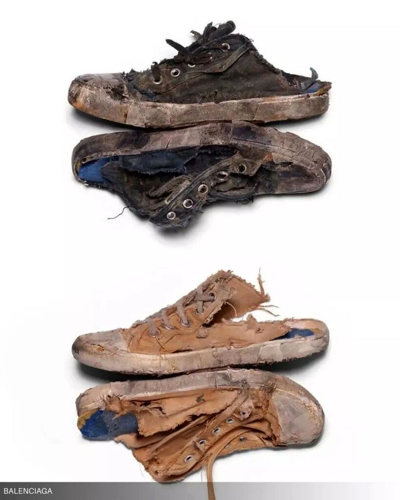 تصاویر کفش ۵۶ میلیون تومانی که در سطل زباله هم پیدا می‌شود!